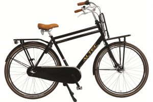 Altec Retro Heren Transportfiets 28 inch zwart